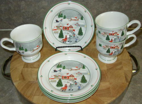 Sango christmas outlet dishes